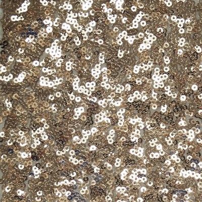 1 Metre Black All Over 3mm Sparkle Sequins Fabric