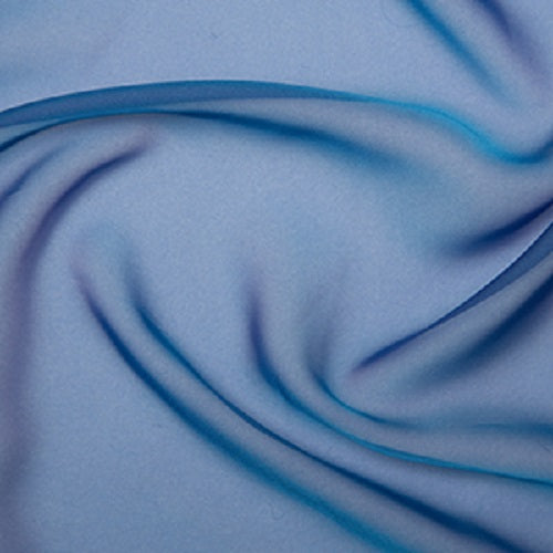 1 Metre Chiffon Cationic Fabric x 145cm - Hyacinth