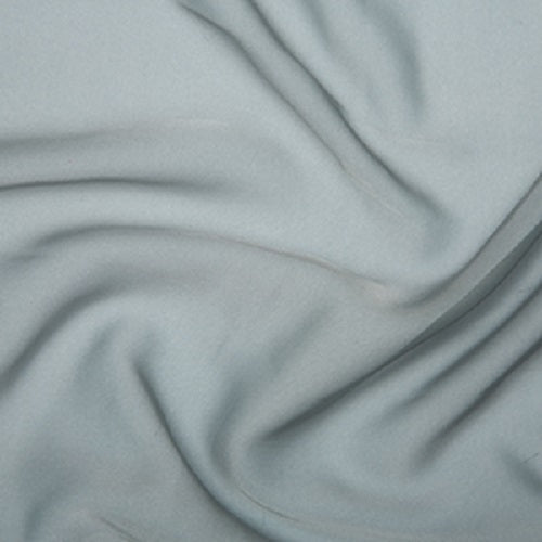 1 Metre Chiffon Cationic Fabric x 145cm - Silver