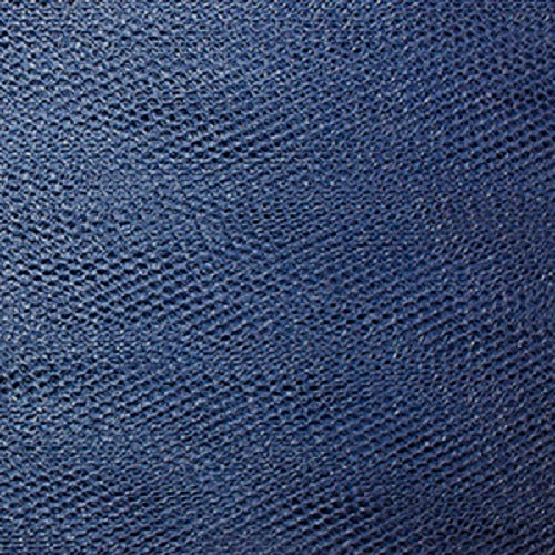 1 Metre Flare Free Dress Net Fabric x 132cm - French Navy